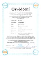 Certifikáty - plyn, fotografie 1 z 8